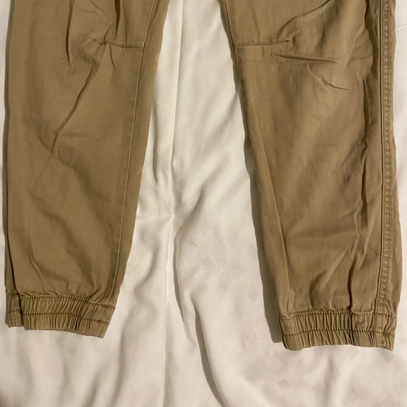 Khaki Cuffed Joggers - Picture 4 of 6